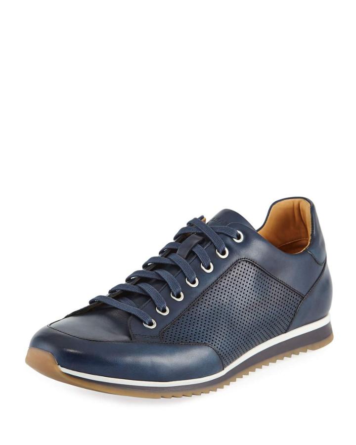 Butero Perforated Lace-up
