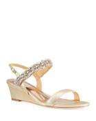 Larisa Metallic Wedge