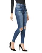Good Waist Distressed Skinny Jeans - Inclusive