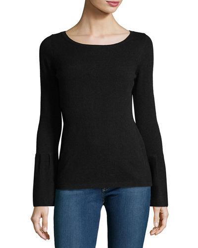 Cashmere Trumpet-sleeve