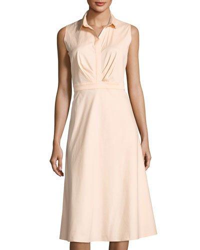 Livia Collared A-line Dress
