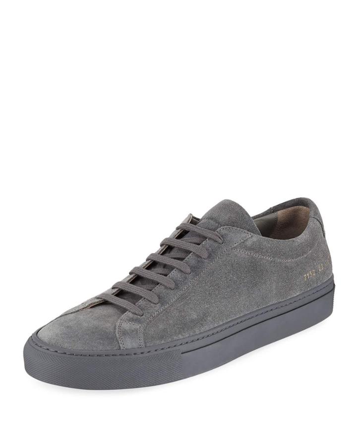 Men's Low-top Suede
