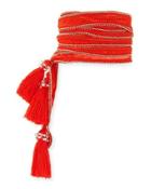 Chain-trim Chiffon Neckerchief