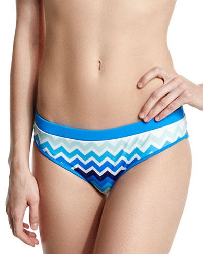 Chevron-print Banded