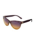 Oversized Round Ombre Acetate