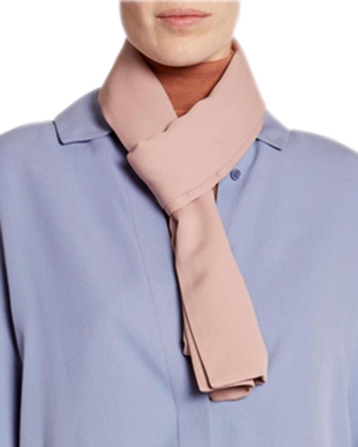 Silk Georgette Neck