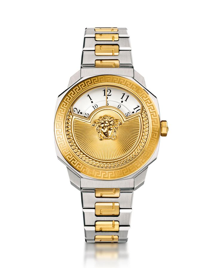38mm Dylos Icon Rotating Disc Watch W/ Bracelet