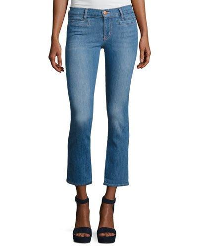 Cole Superfit Flare Crop Jeans,