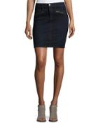 The Kodie Biker Pencil Denim