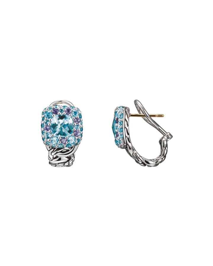 Batu Classic Shrimp-style Hoop Earrings,