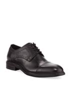 Men's Davis Brogued Leather Derby