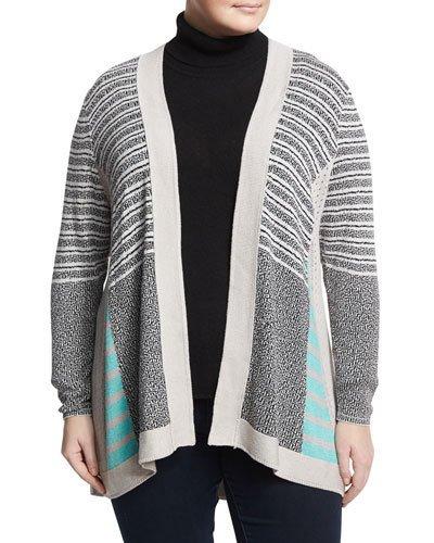 Broadway Printed Open Cardigan, Multi,