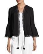 Nadine Embellished Open-front