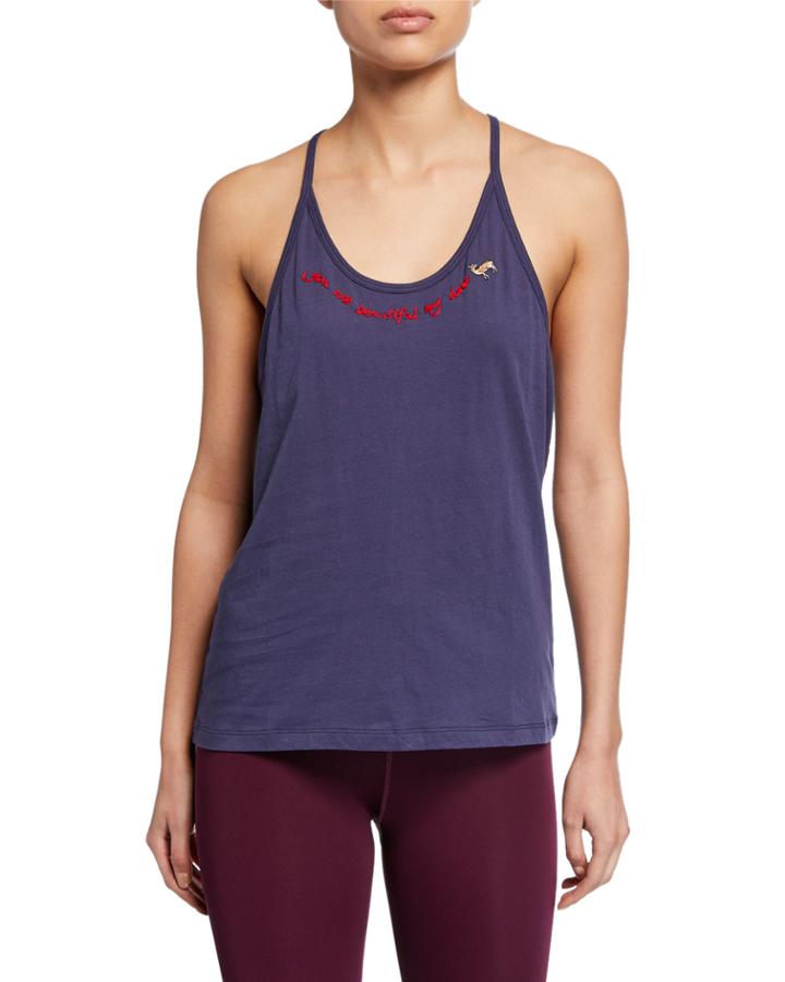Kendall Deer Racerback Active Tank