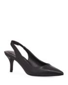 Amy Leather Slingback Pumps