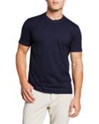 Men's Short-sleeve Crewneck Cotton T-shirt