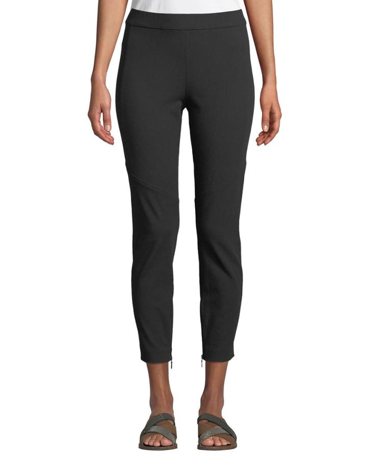 Zip-cuff Pull-on Woven