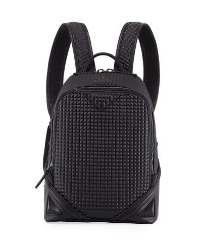 Duke Tantris Quilted Backpack, Black