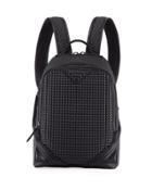 Duke Tantris Quilted Backpack, Black