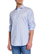 Men's Striped Long-sleeve Cotton