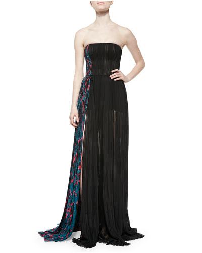 Side-panel Strapless