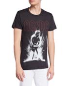 Men's Ac/dc Triblend Crewneck T-shirt