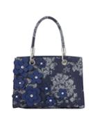 Mindy Floral-print Denim