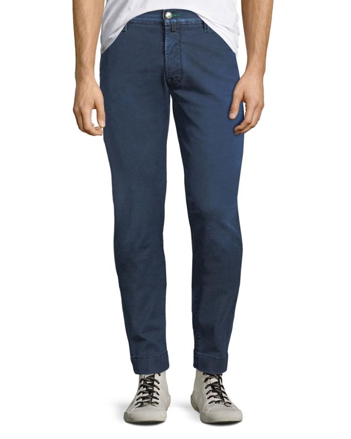 Men's Denim Straight-leg Jeans