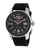 48mm Lucky 7 Men's Automatic Watch W/ Rubber