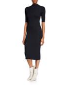 Bryella Ribbed Short-sleeve