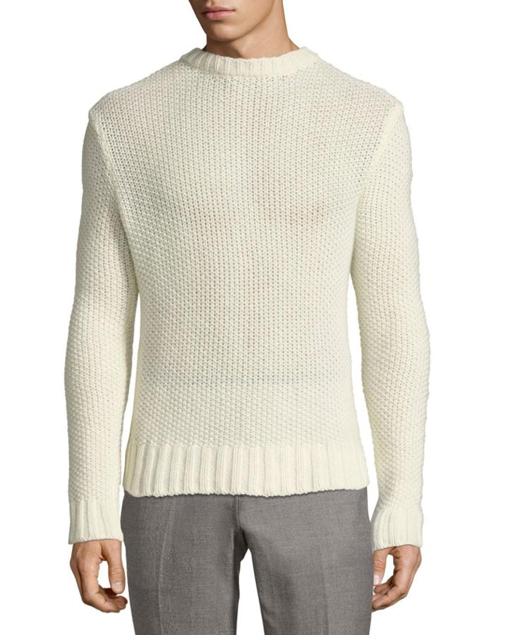Air-spun Seed-stitch Cashmere