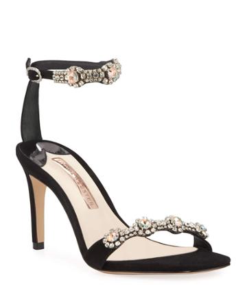 Aaliyah Embellished Ankle-strap