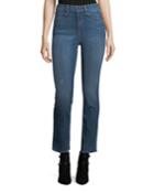 High-rise Slim-fit Cigarette Jeans