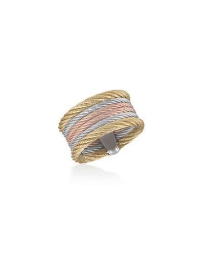 Classique Multi-row Micro-cable Band Ring,