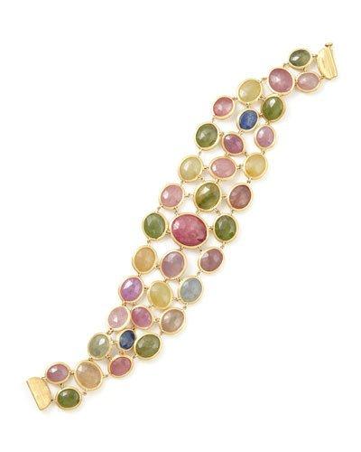 Siviglia 18k Multicolor Sapphire Bracelet