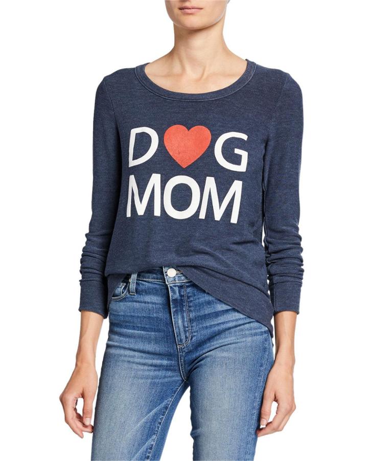 Dog Mom Long-sleeve Tee