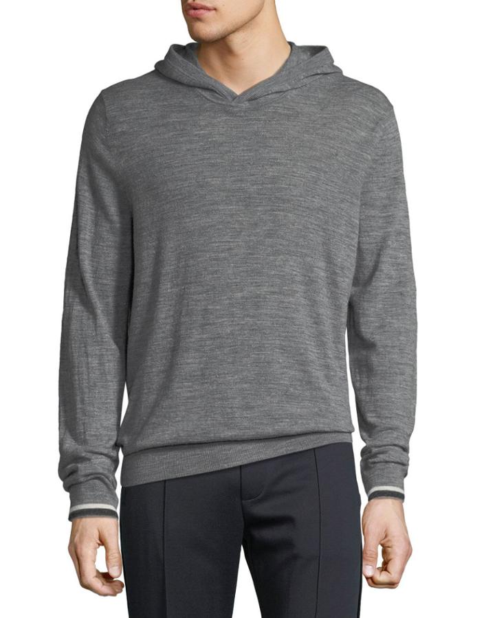 Men's Tipped Pullover Hoodie