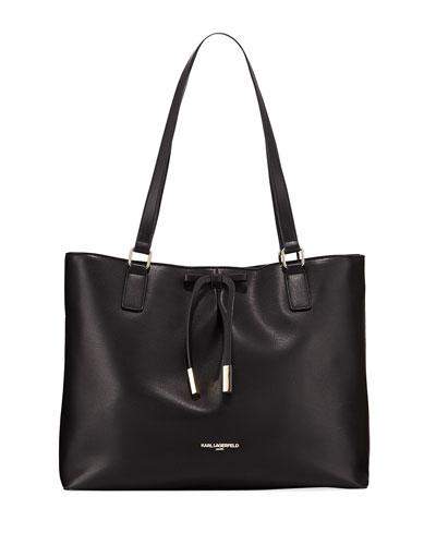 Adelene Smooth Leather Tote Bag