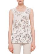 Offwht Squar Nk Tee-elements