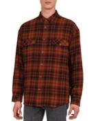 Men's Oversized Check Motif