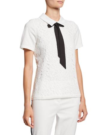 Lace Bow-tie Pearlescent