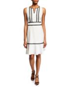 Crochet Trim Sleeveless
