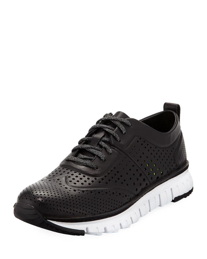 Men's Zerogrand&trade; Perforated Sneakers, Black