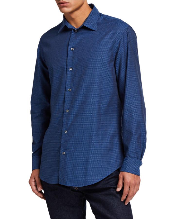 Men's Tonal Micro-pattern