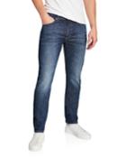 Men's The Slim Fit Medium-wash Jeans