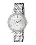 Fredericia Quartz Diamond Silver Stainless Steel Bracelet Watch