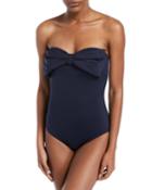 Strapless Bow Bandeau One-piece
