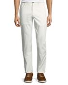 Men's 1st Washed Chino Flat-front Trousers