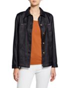 Esmeralda Mercantile Cloth Button-front Jacket
