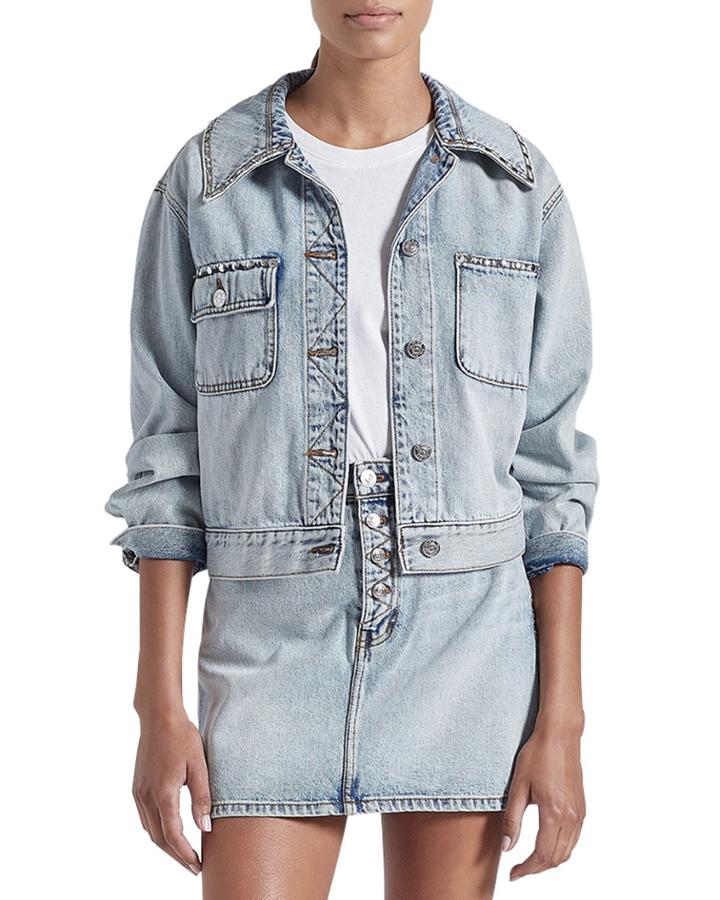 The Sammy Studded Denim Jacket